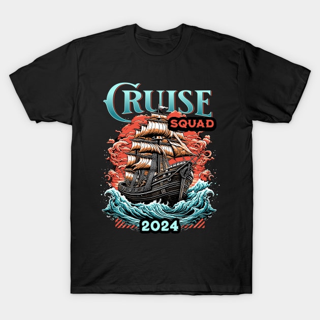 Cruise Squad 2024 T-Shirt by Norse Magic